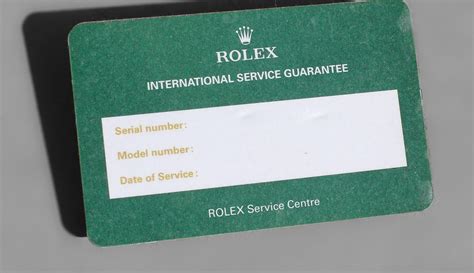 can rolex warranty card be faked|rolex warranty check.